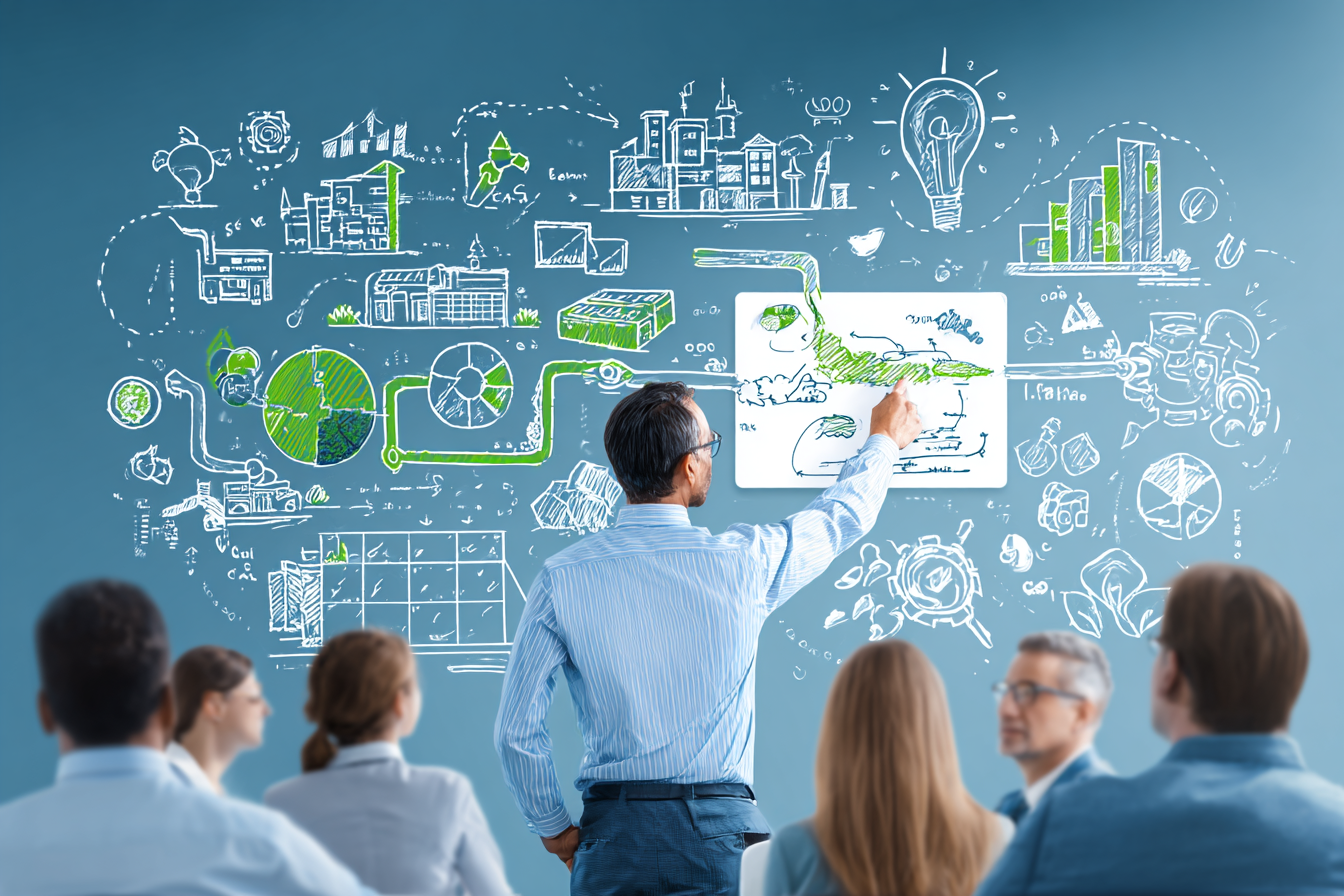 burnerai_Sustainability_Consultant_as_a_Guide_Image_idea_A_hip__a20a6d2a-0ebc-4387-a0d5-3163d5c91c8f